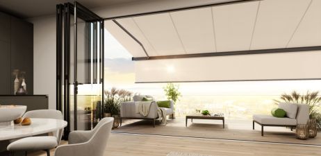 Hocheffizienter Schutz vor tiefstehender Sonne